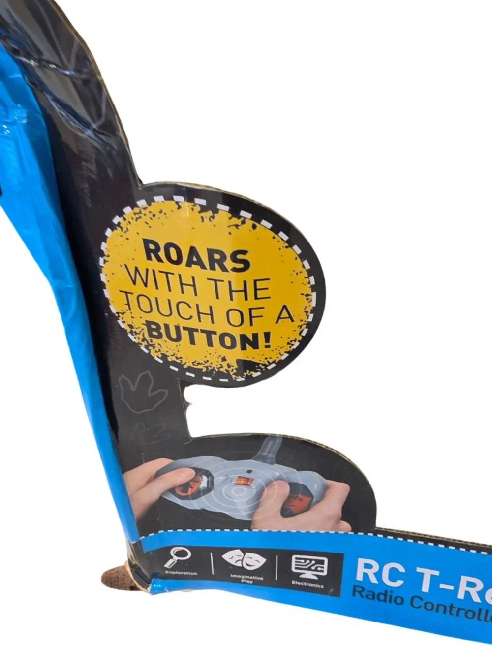 Discovery Kids RC T-Rex Radio Controlled Action Dinosaur Electronic Toy Damaged